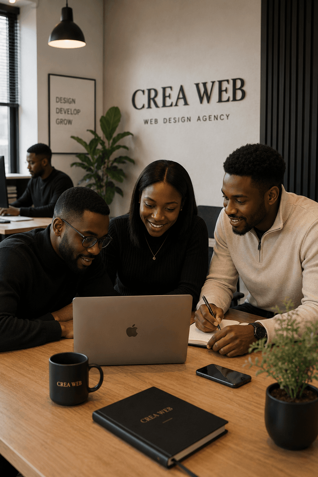 UK web design agency — bespoke website design at Crea Web